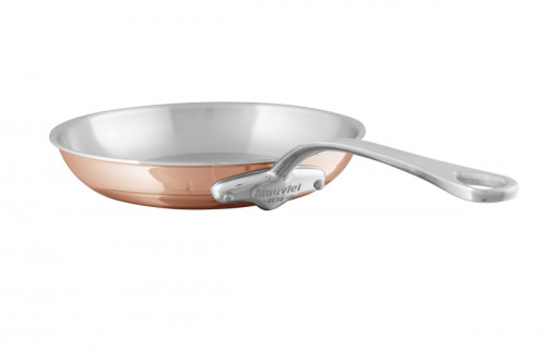 Poêle rond cuivre inox Ø 30 cm 5 cm M'6s Mauviel