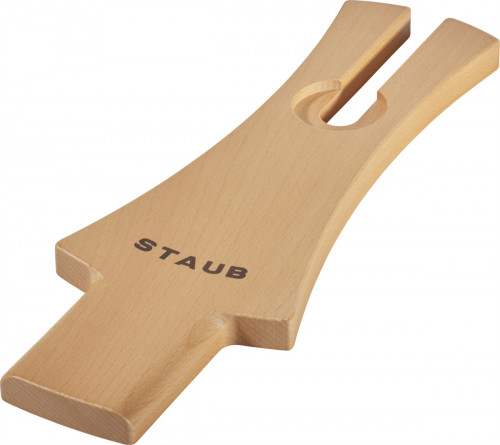 Repose couvercle bois 31x10,5x1,4 cm Staub