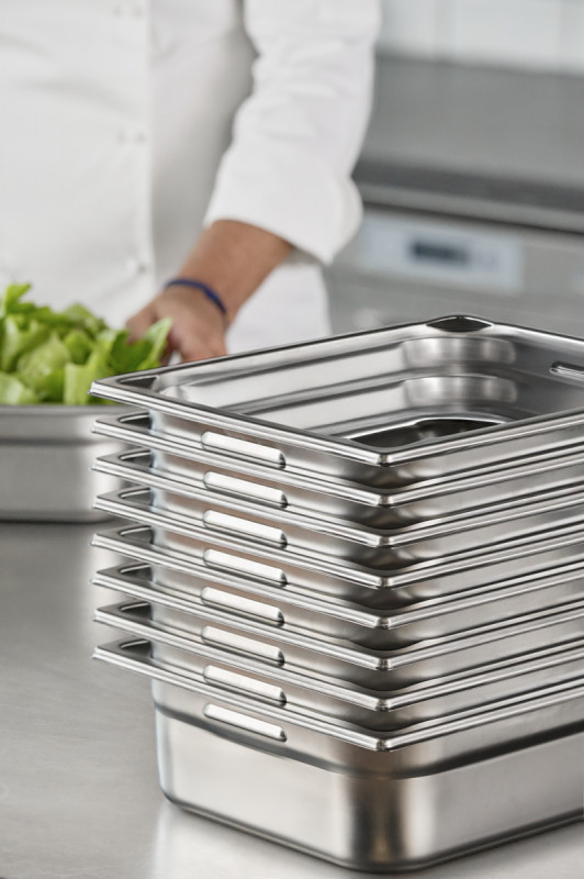 Bac GN 1/3 inox 18/10 P15 cm 5,6 L Pujadas