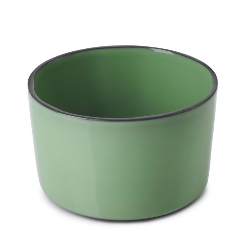 Bol rond vert porcelaine culinaire Ø 11 cm Caractère Revol