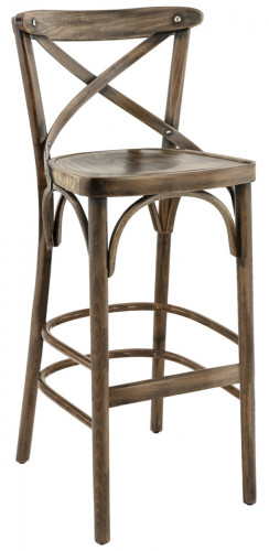 Tabouret de bar marron 108x46x45 cm Sofia Flexmob