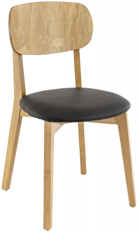 Assise de chaise noir Dimitri Flexmob