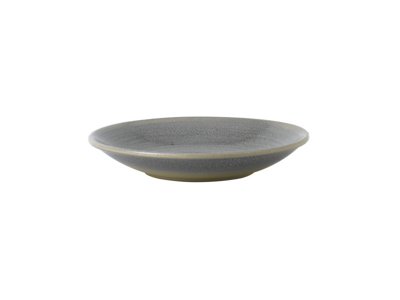Assiette creuse rond gris porcelaine Ø 24,3 cm Evo Granite Dudson