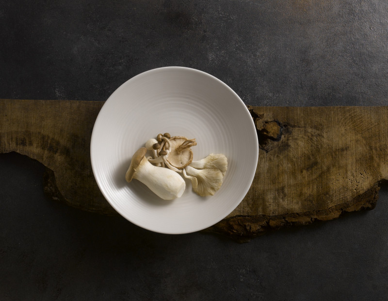 Assiette creuse ovale blanc porcelaine 21,6x16,4 cm Evo Pearl Dudson