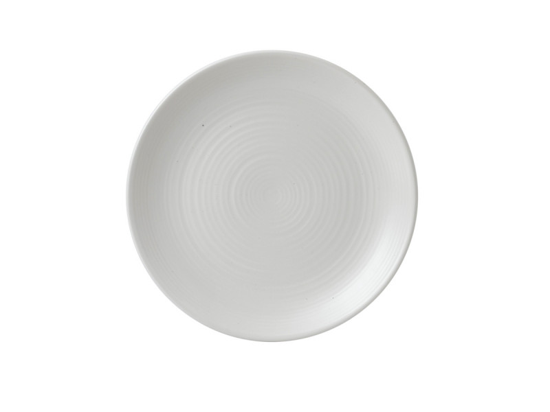 Assiette plate rond blanc porcelaine Ø 29,5 cm Evo Pearl Dudson