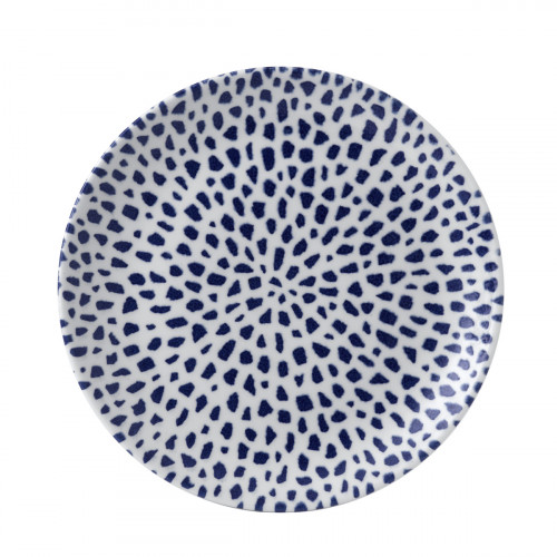 Assiette coupe plate rond terracotta porcelaine vitrifiée Ø 26 cm Terrazzo Dudson