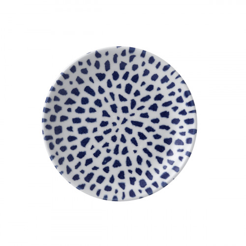 Assiette coupe plate rond terracotta porcelaine vitrifiée Ø 21,7 cm Terrazzo Dudson