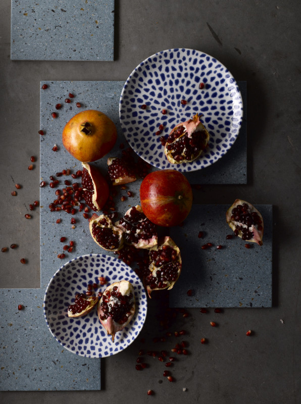 Assiette coupe creuse rond terracotta porcelaine vitrifiée Ø 18,2 cm Terrazzo Dudson