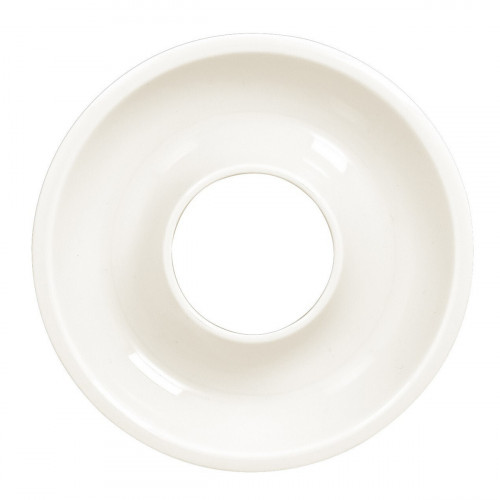 Couvercle rond blanc porcelaine Ø 13 cm Ashore Rak