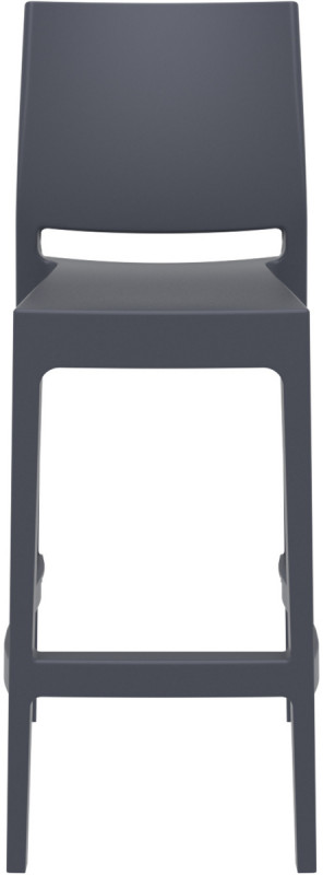 Tabouret de bar gris foncé 108x44x51 cm Maya Flexmob