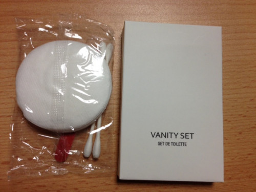 Vanity kit rectangulaire coton White And Black (500 pièces)