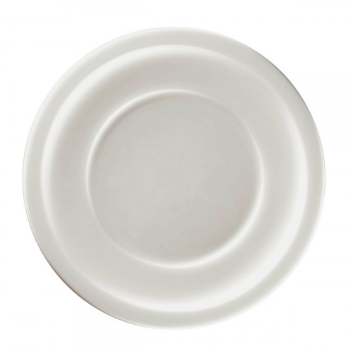 Assiette plate rond blanc porcelaine vitrifiée Ø 27,6 cm Rakstone Ease Rak
