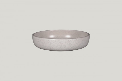 Assiette coupe creuse rond gris porcelaine vitrifiée Ø 19,8 cm Rakstone Ease Rak