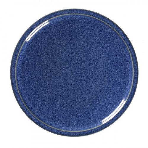 Assiette coupe plate rond bleu porcelaine vitrifiée Ø 27,5 cm Rakstone Ease Rak