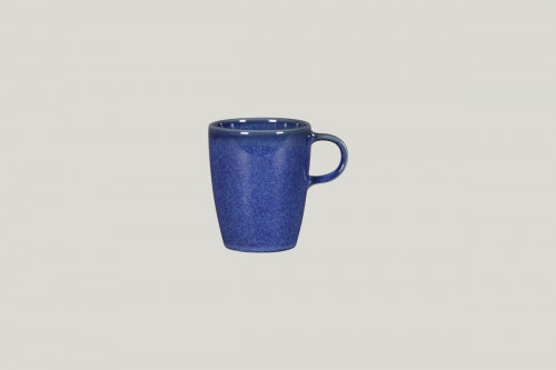 Tasse à thé bleu porcelaine vitrifiée 23 cl Ø 7,3 cm Rakstone Ease Rak