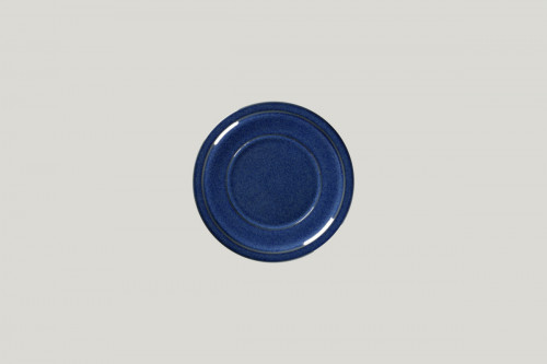 Assiette plate rond bleu porcelaine vitrifiée Ø 23,7 cm Rakstone Ease Rak