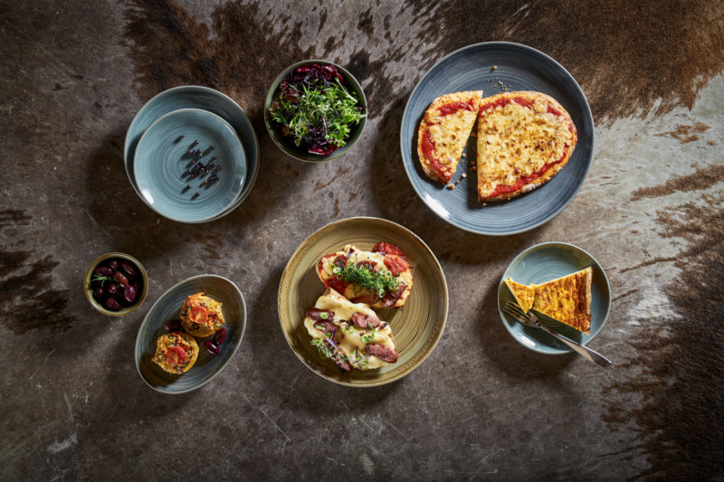 Assiette coupe plate rond Emerald porcelaine vitrifiée Ø 17,9 cm Rakstone Spot Rak