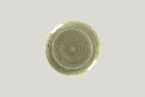 Assiette coupe plate rond Emerald porcelaine vitrifiée Ø 20,9 cm Rakstone Spot Rak