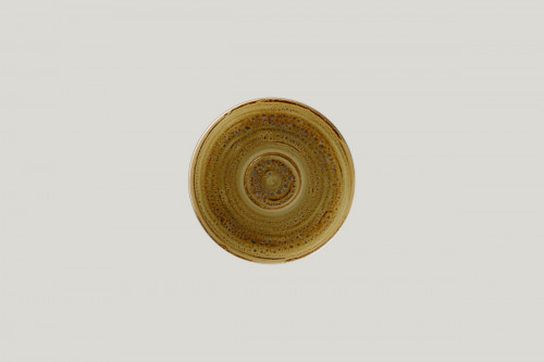 Sous tasse à thé déjeuner rond Garnet porcelaine vitrifiée Ø 17 cm Rakstone Spot Rak
