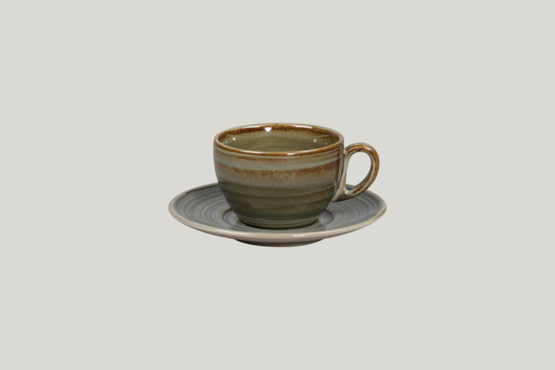 Tasse à thé Peridot porcelaine vitrifiée 23 cl Ø 9 cm Rakstone Spot Rak