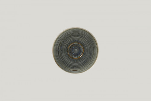Sous tasse à thé déjeuner rond Peridot porcelaine vitrifiée Ø 17 cm Rakstone Spot Rak