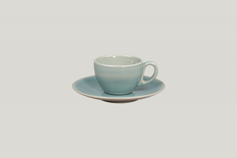 Tasse à café Saphire porcelaine vitrifiée 15 cl Ø 8 cm Rakstone Spot Rak