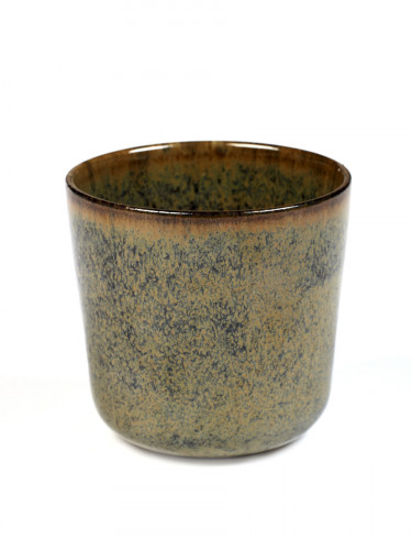 Gobelet à thé gris grès émaillé 30 cl Ø 9 cm Surface Serax
