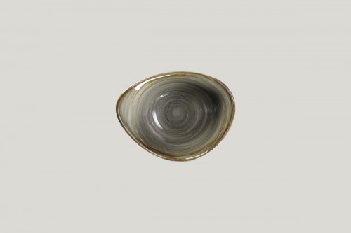 Bol triangulaire Peridot porcelaine vitrifiée 16 cm Rakstone Spot Rak