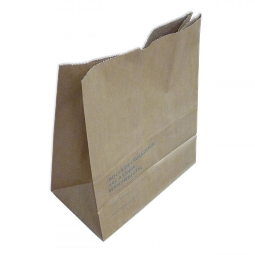 Sac à linge kraft beige papier (350 pièces)