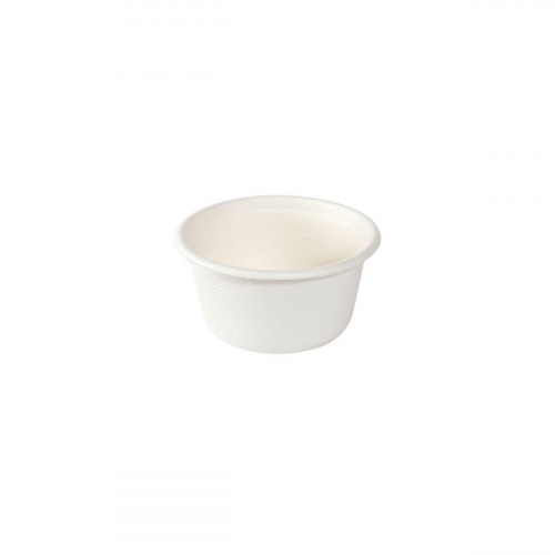 Pot rond blanc Ø 63 mm 32 mm 6 cl Duni (150 pièces)