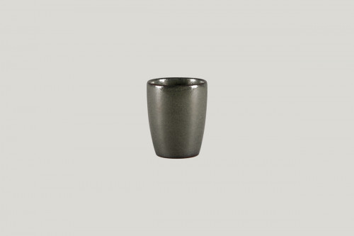 Gobelet à café noir porcelaine vitrifiée 20 cl Ø 7 cm Rakstone Ease Rak