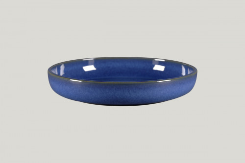 Assiette creuse rond bleu porcelaine vitrifiée Ø 25,8 cm Rakstone Ease Rak