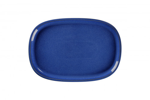 Plat rectangulaire bleu porcelaine vitrifiée 33,2 cm Rakstone Ease Rak
