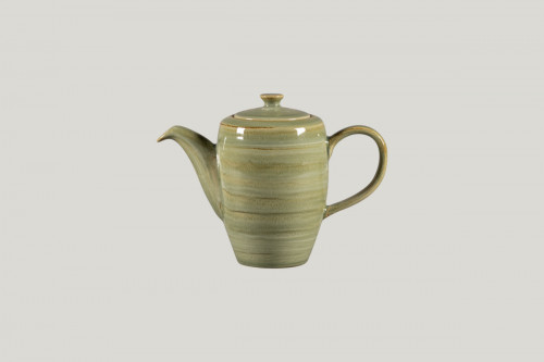 Cafetière avec couvercle Emerald porcelaine vitrifiée 35 cl Ø 8,8 cm Rakstone Spot Rak