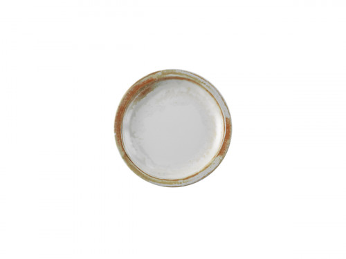Assiette plate rond beige porcelaine vitrifiée Ø 15,2 cm Finca Sanstone Dudson