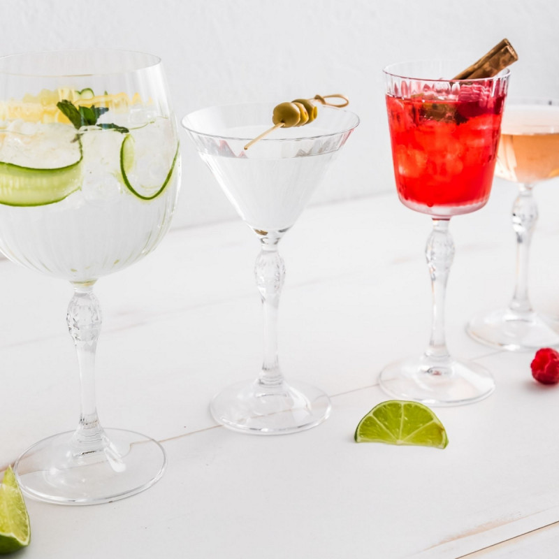 Coupe à cocktail verre cristallin 22 cl America 20s Bormioli Rocco
