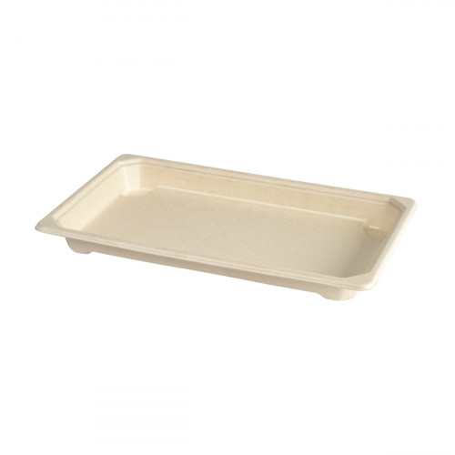 Plateau sushi 215x135x22 mm 390 ml Duni (100 pièces)