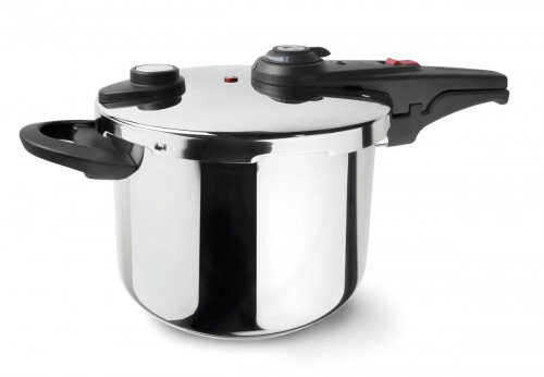 Autocuiseur inox 18/10 Sans revêtement Avec couvercle Ø 24 cm 23,5 cm 8 L Lacor