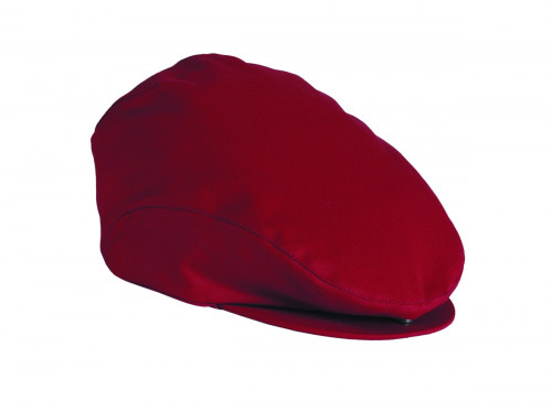 Casquette de cuisine bordeaux Taille unique Robur (10 pièces)