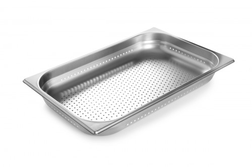 Bac perforé GN 1/2 inox 18/10 P15 cm Lacor