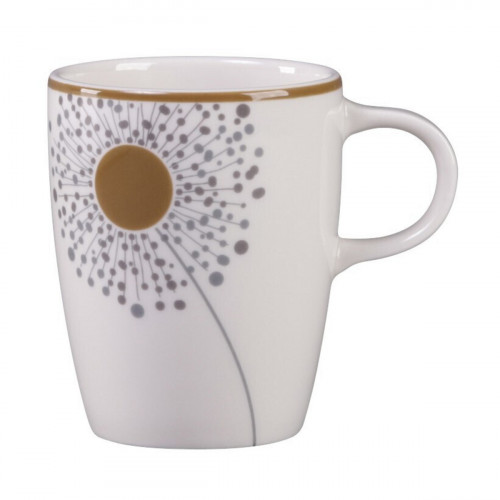 Tasse à café blanc porcelaine vitrifiée 20 cl Ø 7 cm Rakstone Ease Décor Spring Rak