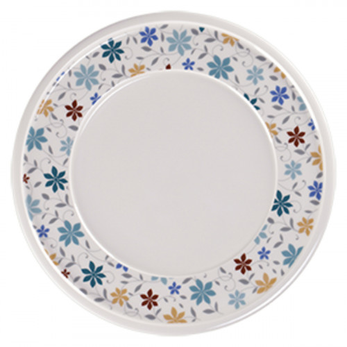Assiette plate blanc porcelaine vitrifiée Ø 20,2 cm Rakstone Ease Décor Summer Rak