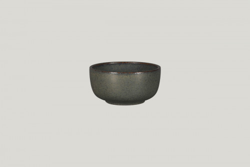 Bol rond noir porcelaine vitrifiée Ø 12 cm Rakstone Ease Rak