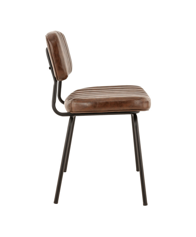 Chaise marron 79x47x51 cm Stanley Flexmob