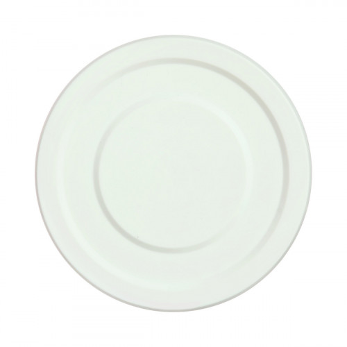 Couvercle rond blanc polyéthylène Ø 9 cm Compatible Arcoroc