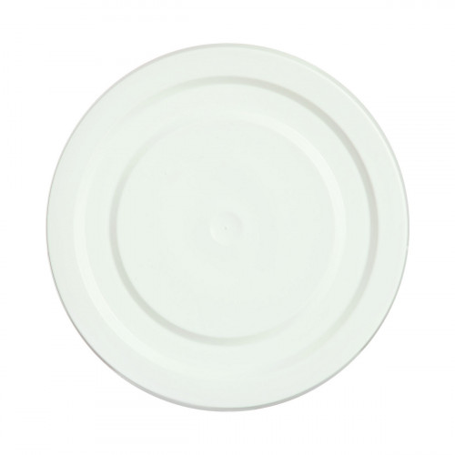 Couvercle rond blanc polyéthylène Ø 9,6 cm Compatible Arcoroc