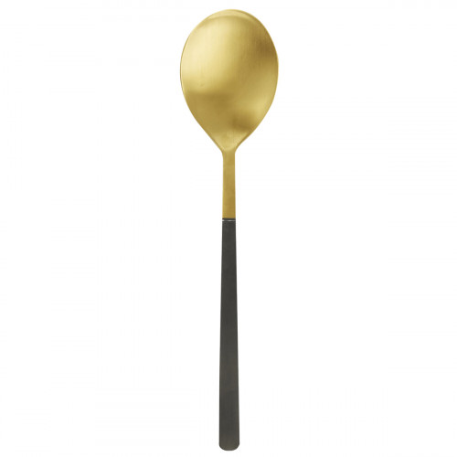 Cuillère à café or inox 18/0 15,4 cm Aroma Or Pvd Noir Pro.mundi
