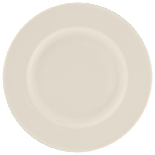 Assiette plate rond blanc porcelaine bone china Ø 32 cm Bravura Rak