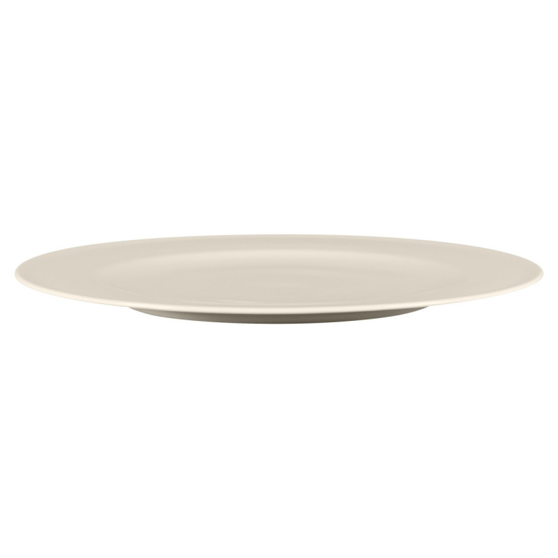 Assiette plate rond blanc porcelaine bone china Ø 17 cm Bravura Rak