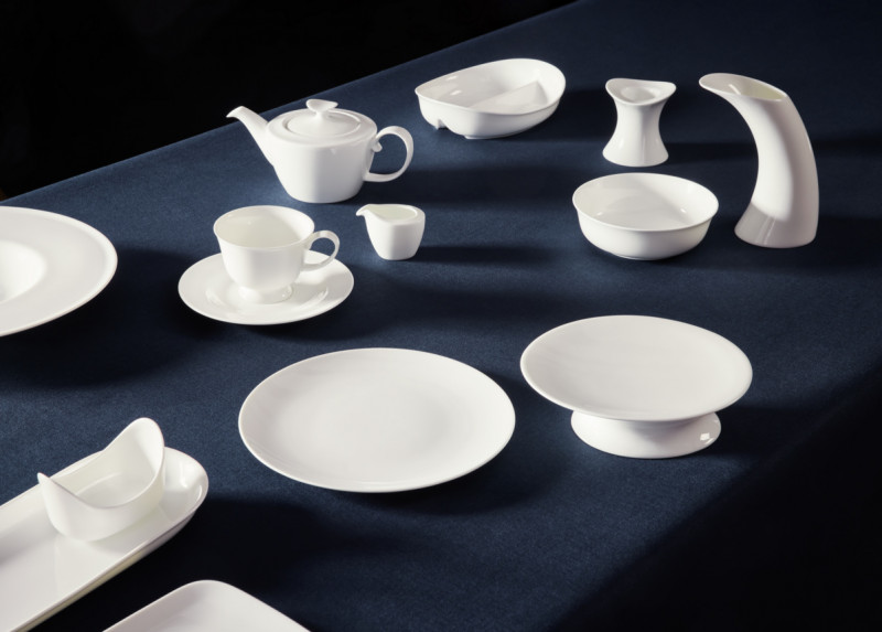 Tasse à expresso rond blanc porcelaine bone china 6,8 cl Ø 6,1 cm Bravura Rak